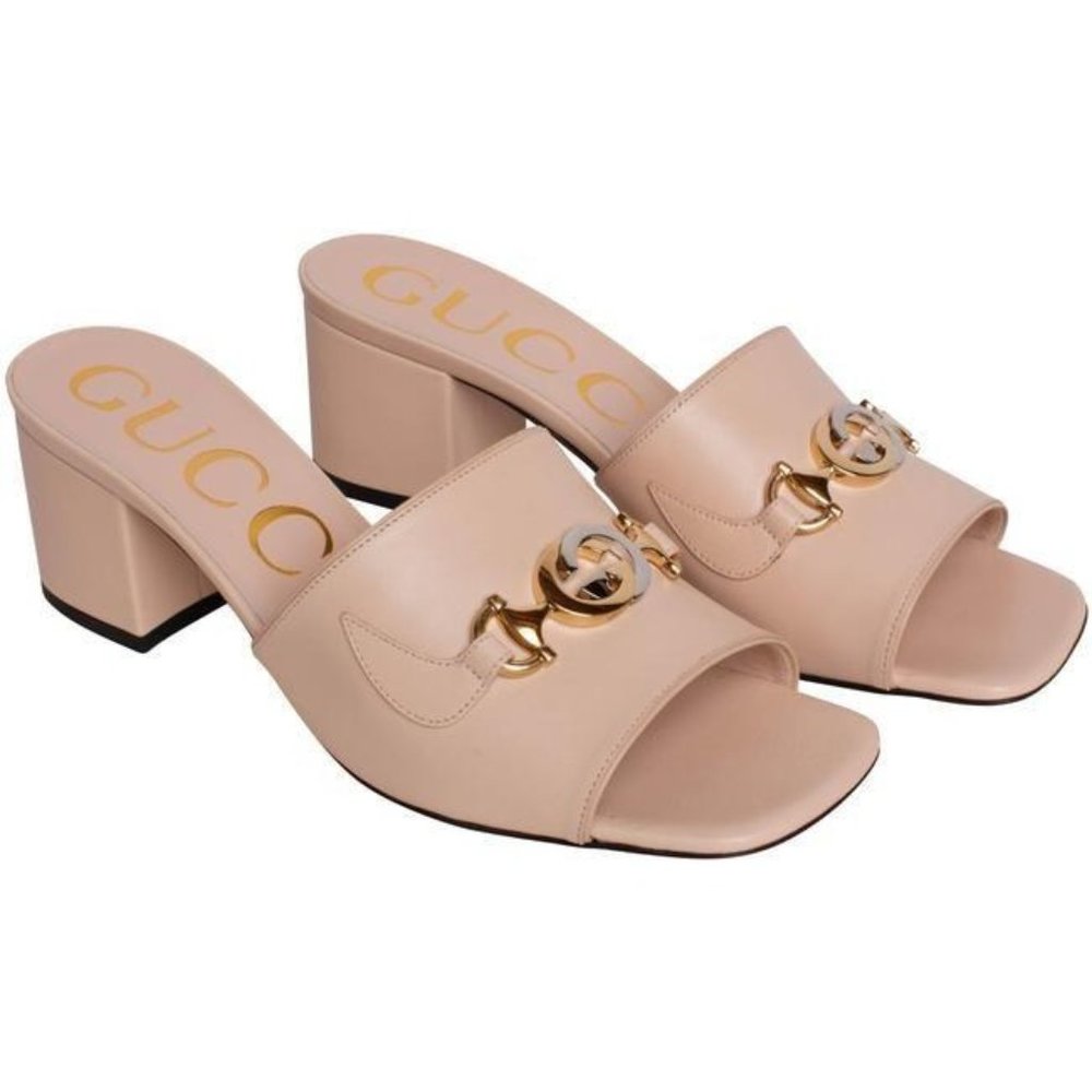 Gucci Skin Rose Horsebit Womens